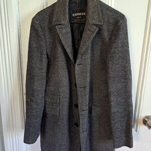 Express Tweed Pea Coat